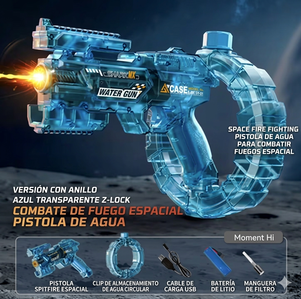 PISTOLA DE AGUA AQUAVERSE